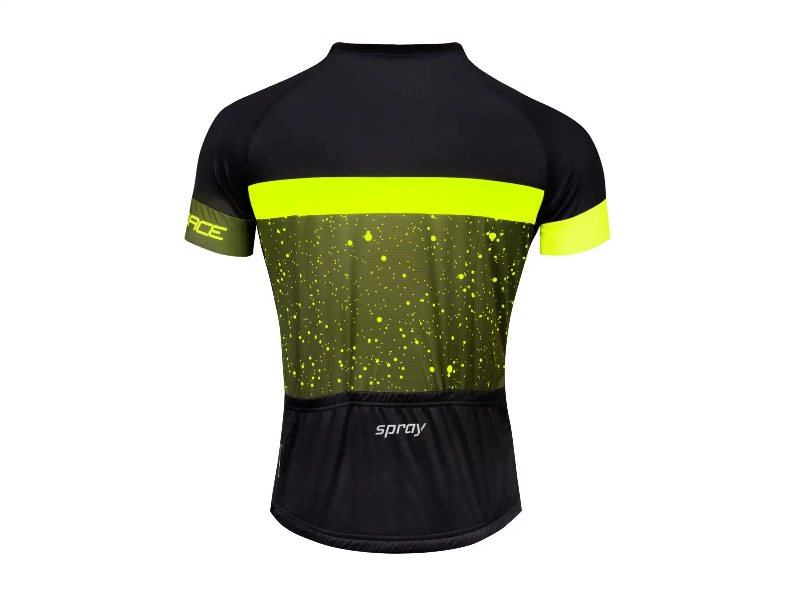 Force Spray pánský dres krátký rukáv army/fluo