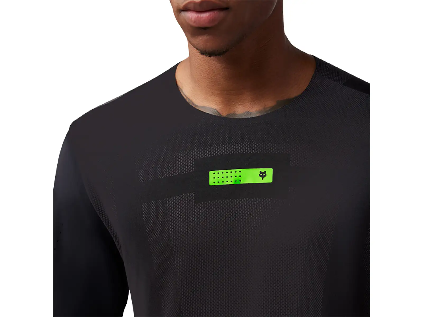 Fox Rawtec pánský dres dlouhý rukáv Black