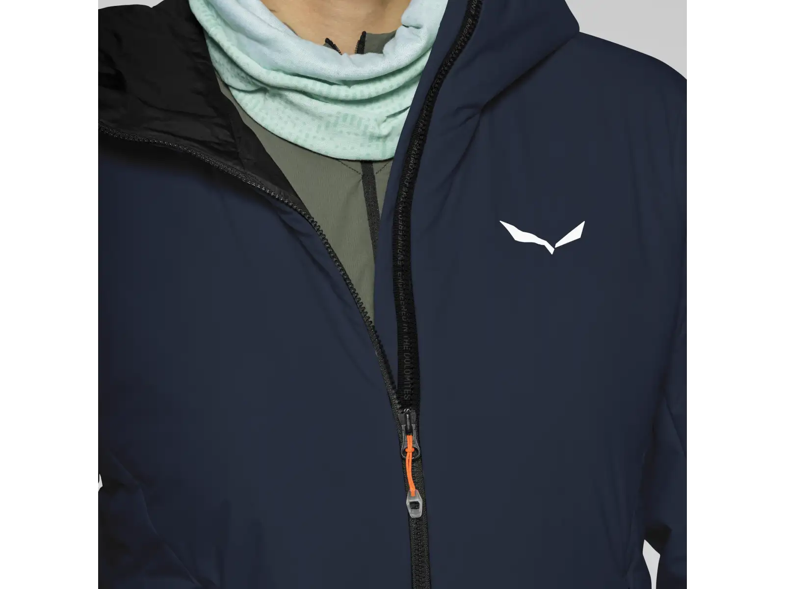 Salewa Pedroc Tirolwool® Air Hybrid dámská bunda Navy Blazer
