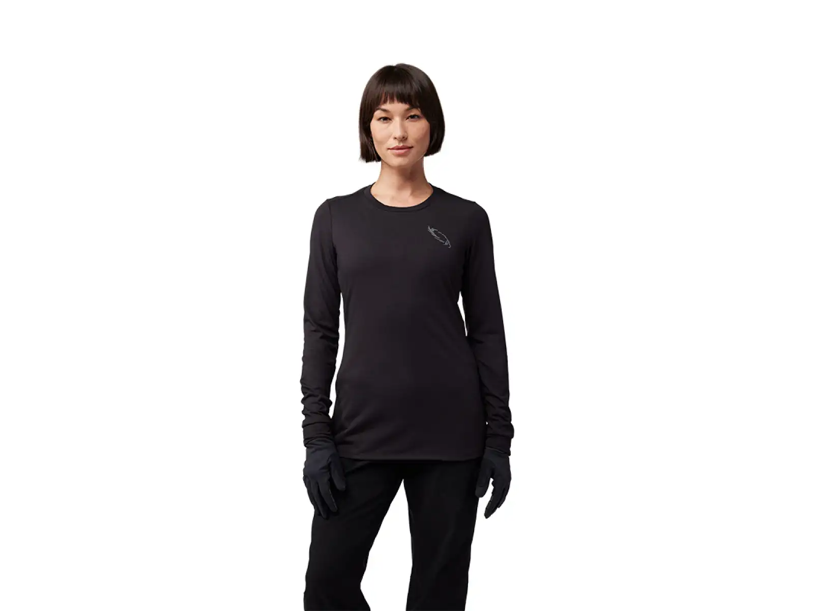 Fox Ranger Dr Md Lunar dámský dres dlouhý rukáv Black