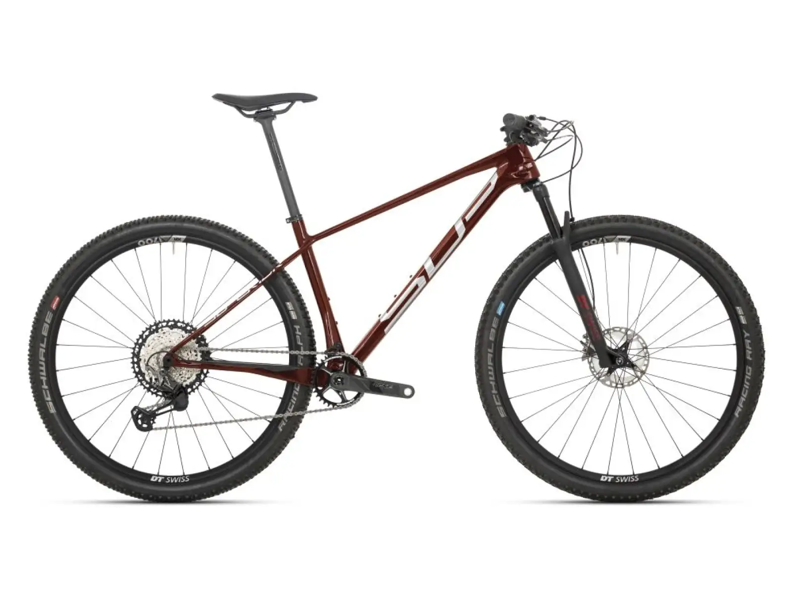 Superior Team 29 Issue Gloss Red Carbon/Chrome horské kolo