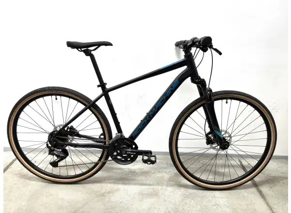 Rock Machine CrossRide 700 trekingové kolo black/petrol VZOREK