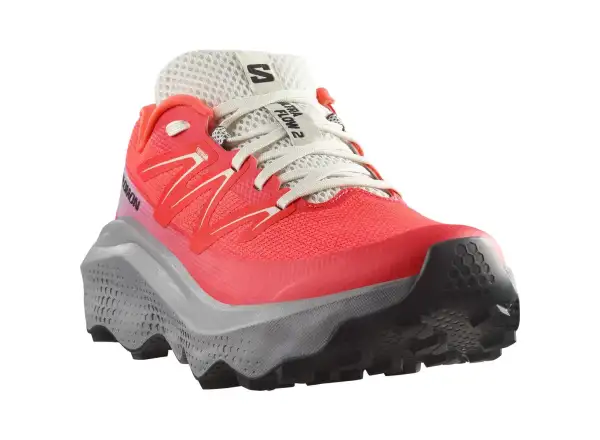 Salomon Ultra Flow 2 dámská běžecká obuv Coral Neon Flame/Gull/Icicle