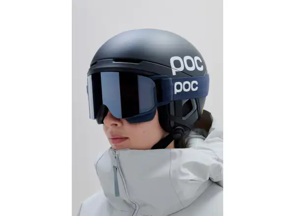 POC Nexal Mid lyžařské brýle Apatite Navy/Partly Sunny Navy Blue