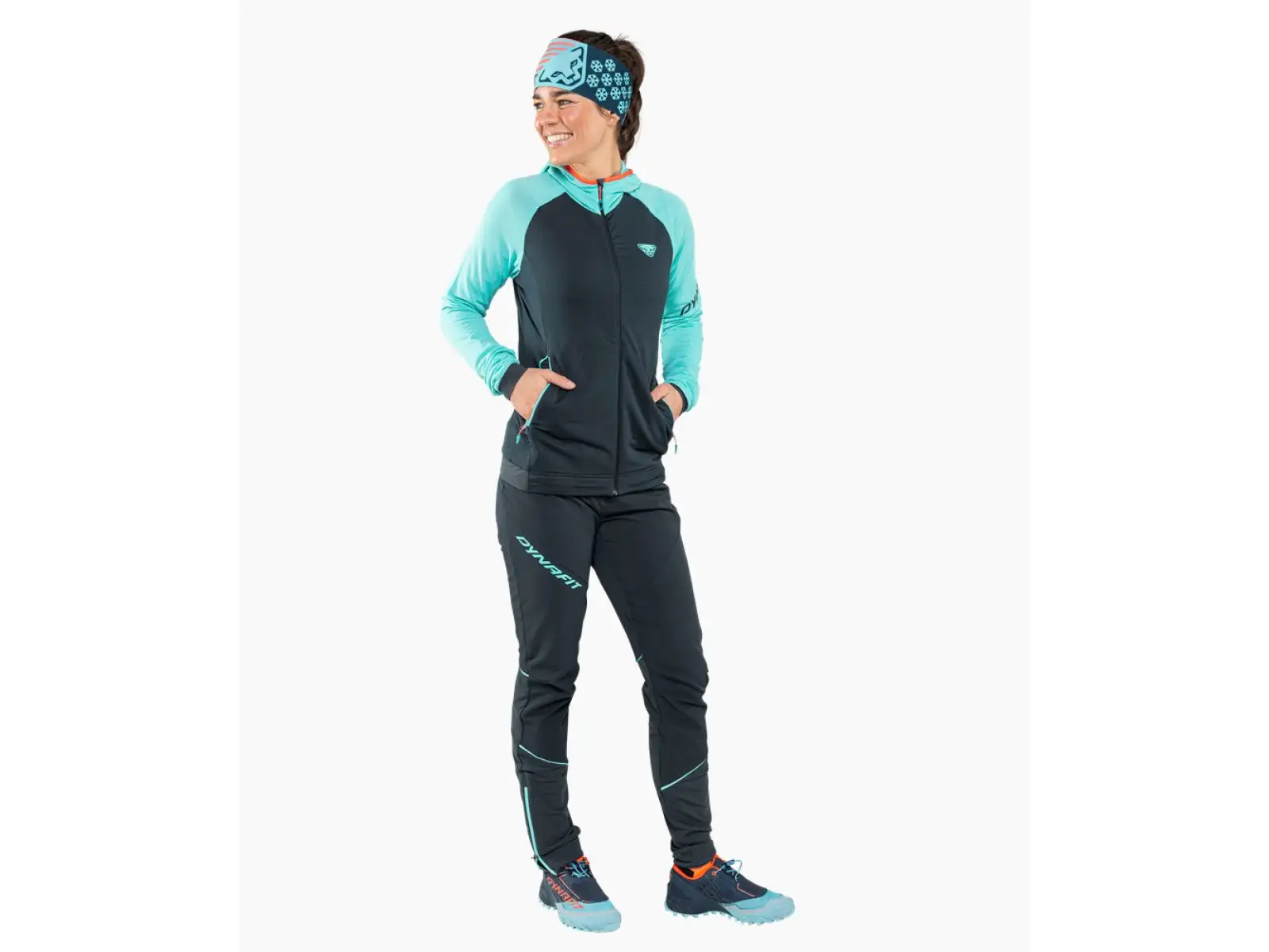 Dynafit Speed Polartec Hooded dámská bunda Marine Blue