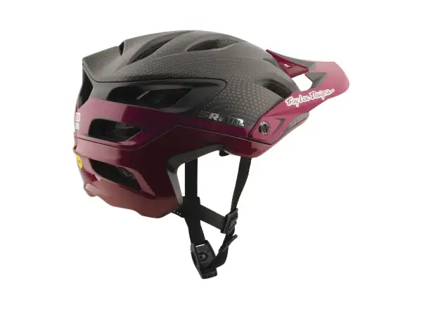 Troy Lee Designs x SRAM A3 přilba Radioscape Black/Berry
