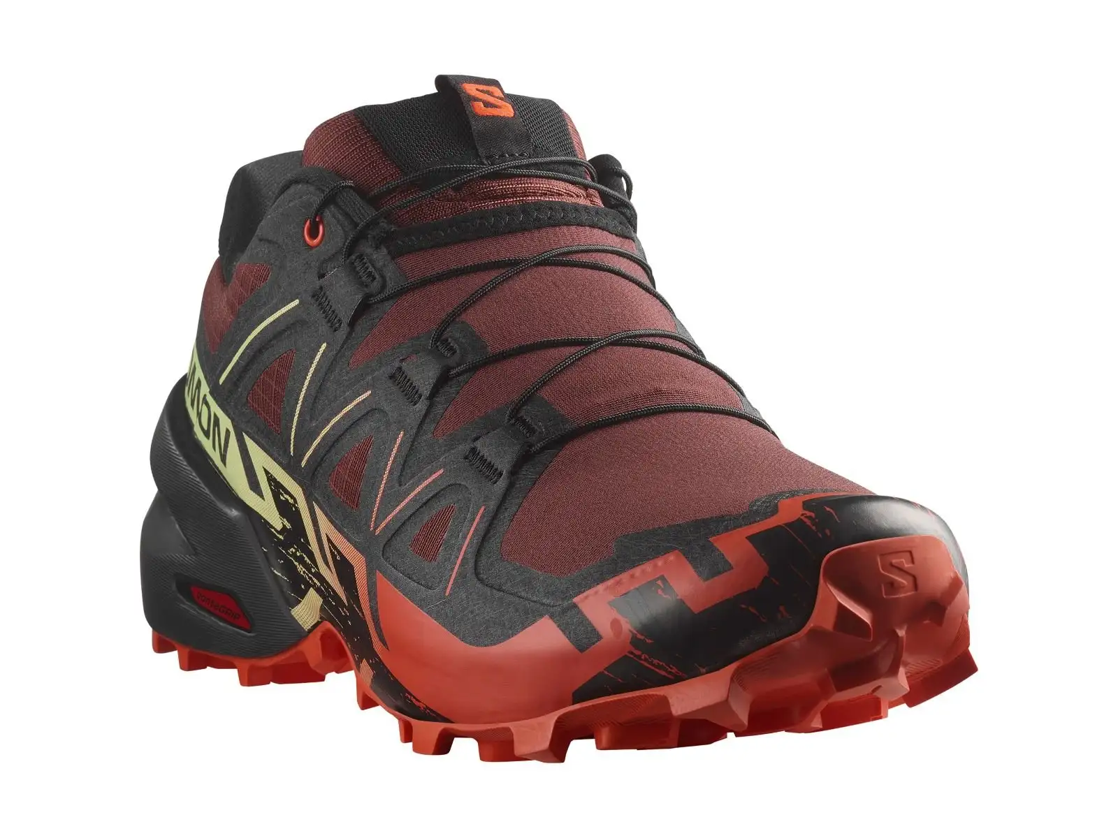 Salomon Speedcross 6 pánská běžecká obuv Rum Raisin/Cherry Tomato/Cognac