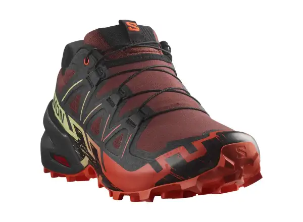 Salomon Speedcross 6 pánská běžecká obuv Rum Raisin/Cherry Tomato/Cognac