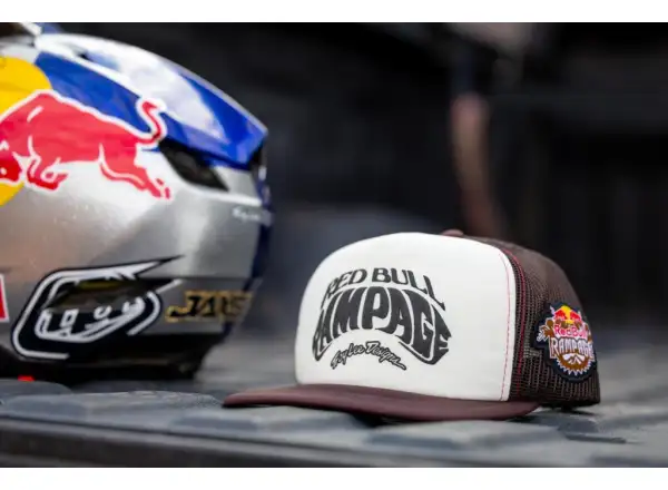 Troy Lee Designs x Red Bull Rampage Intergalactic kšiltovka White/Brown