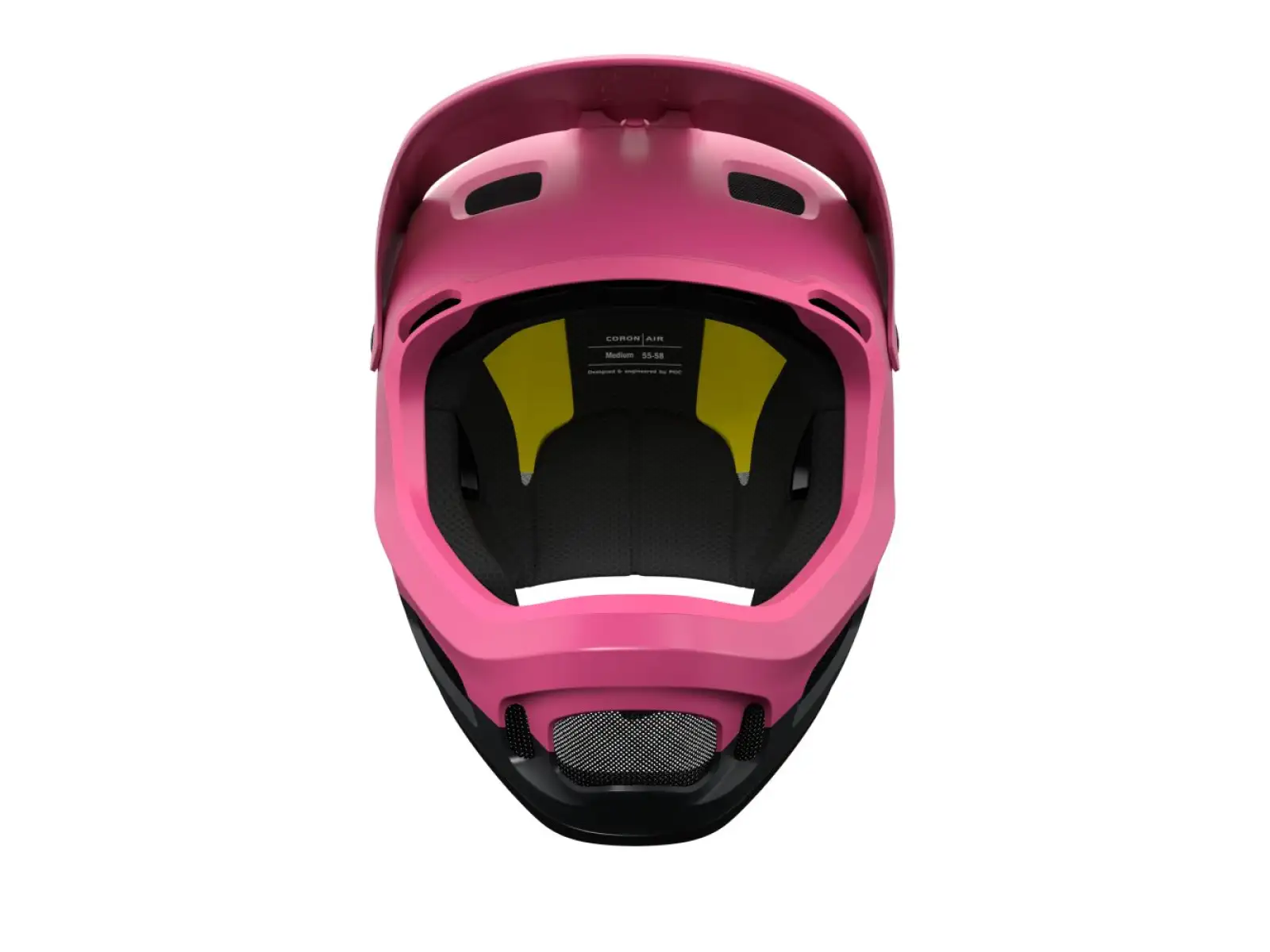 POC Coron Air MIPS cyklistická přilba Actinium Pink/Uranium Black Matt