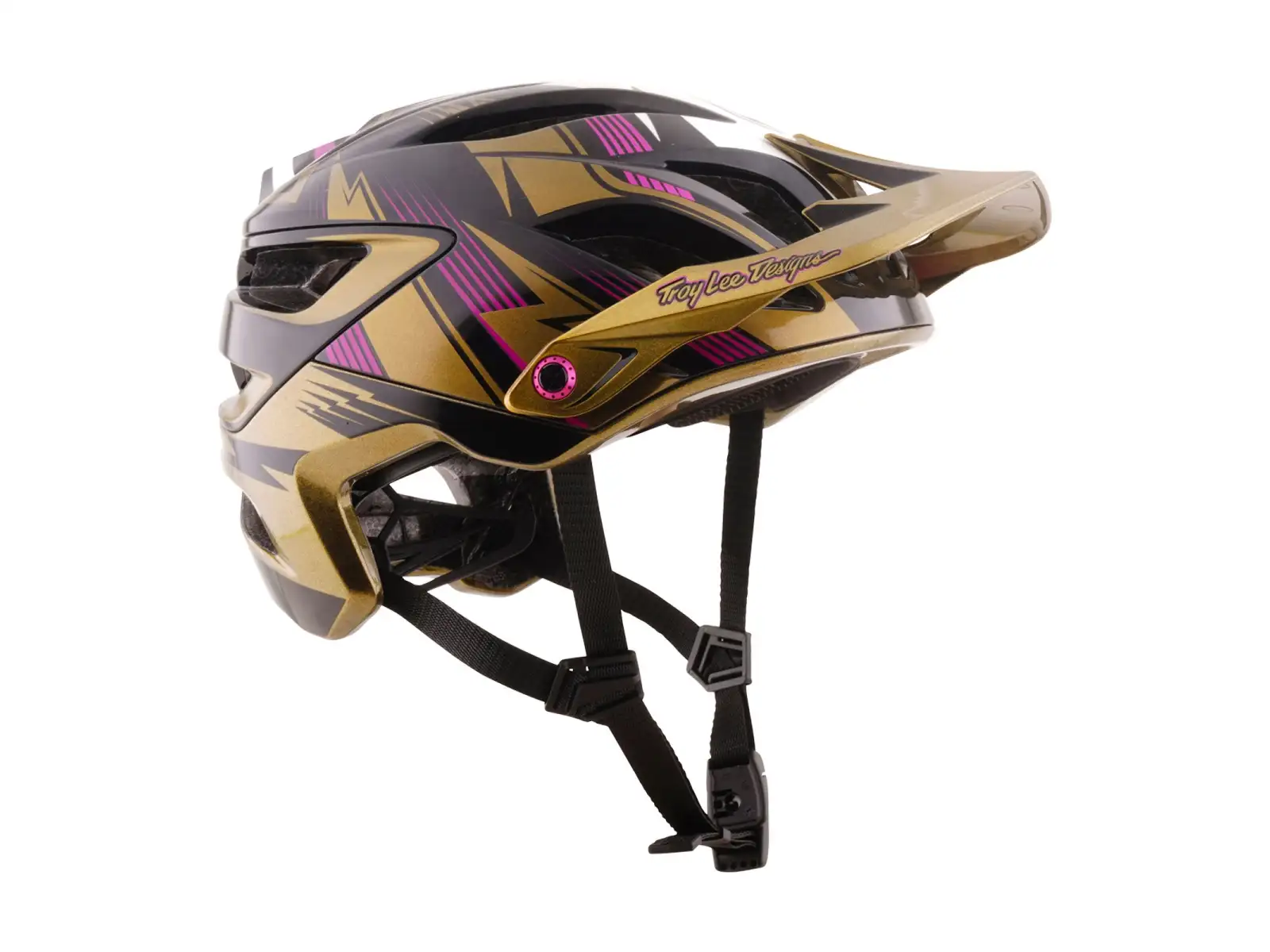 Troy Lee Designs A3 MIPS Cyclops helma Gold/Black