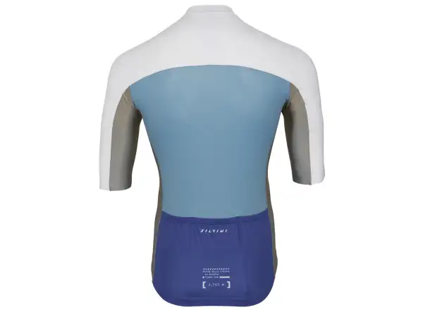 Silvini Stelvio pánský dres krátký rukáv Cloud/Blue