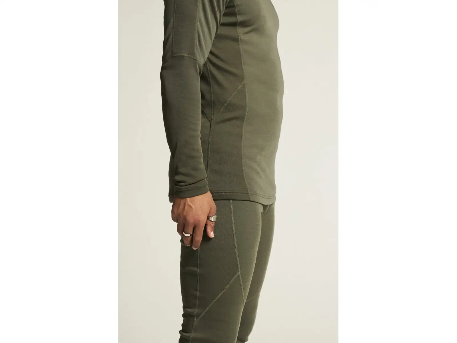 Craft Core Warm Baselayer pánský funkční set zelená