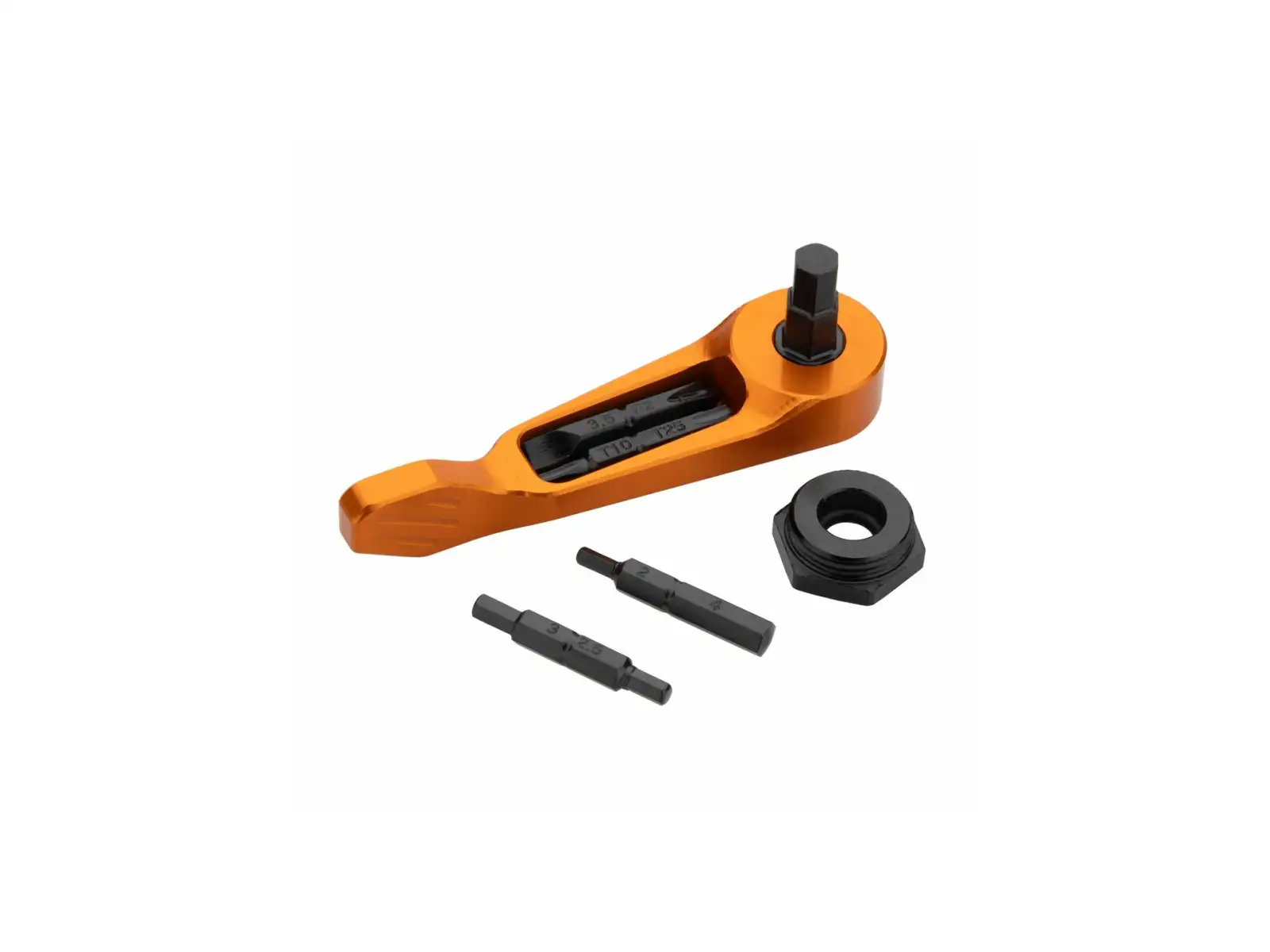 Wolf Tooth Axle Handle multiklíč 10 funkcí černá