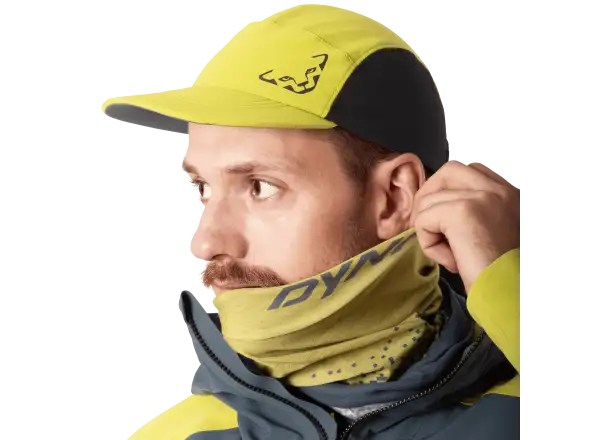 Dynafit Graphic Neck Gaiter nákrčník Golden Lime/Gradient