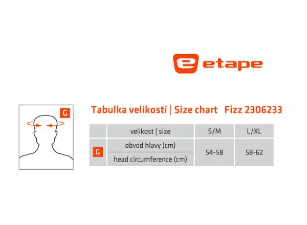 Etape Fizz čepice modrá/červená