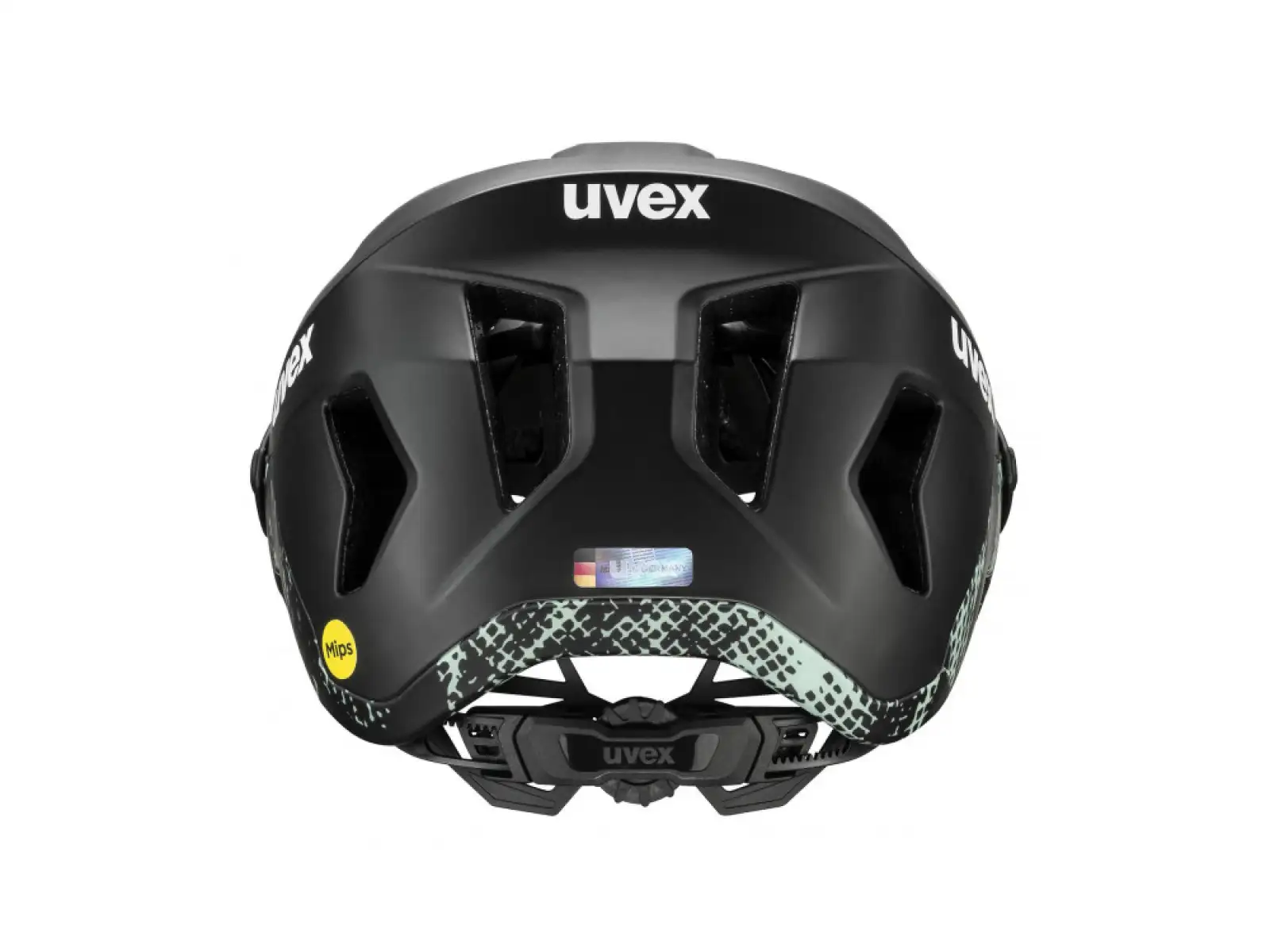 Uvex Renegade MIPS přilba Black/Jade Matt