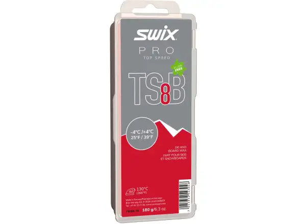Swix TS08B Top Speed skluzný vosk 180 g