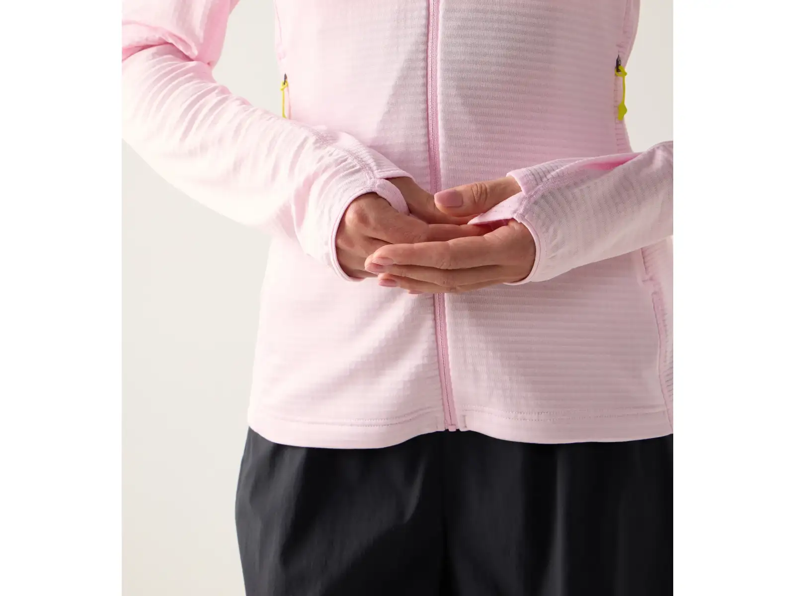 Haglöfs L.I.M Mid Multi Hood dámská mikina s kapucí Fresh Pink