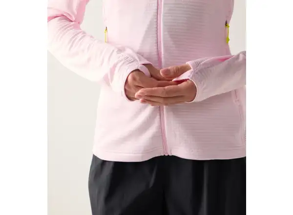 Haglöfs L.I.M Mid Multi Hood dámská mikina s kapucí Fresh Pink