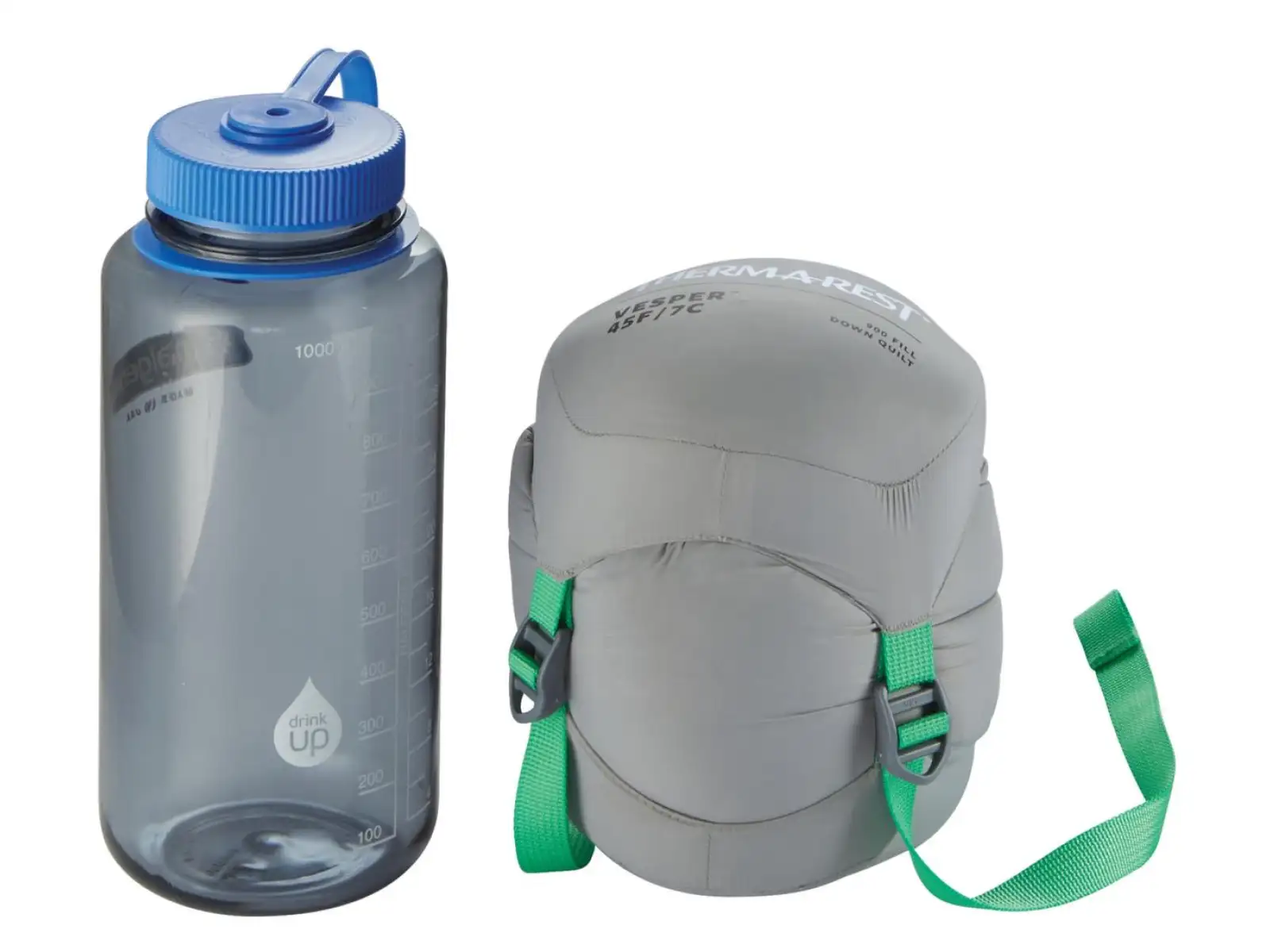 Therm-A-Rest Vesper Péřová přikrývka 7°C šedá