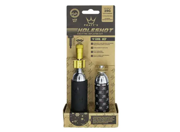 Peatys Holeshot CO2 sada 25 g Gold