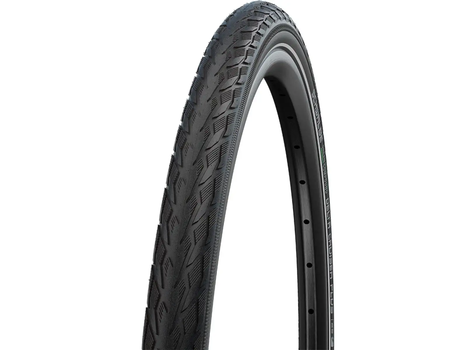 Schwalbe Delta Cruiser Plus E-25 26x2,00" MTB plášť drát černá