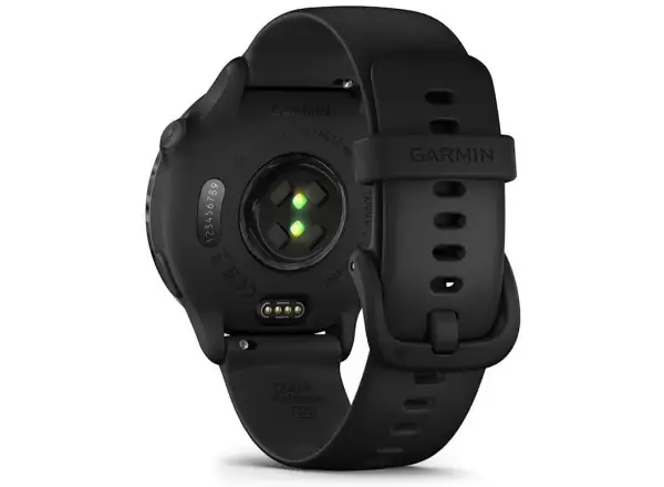 Garmin vívoactive 6 chytré hodinky Slate silikonový řemínek Black