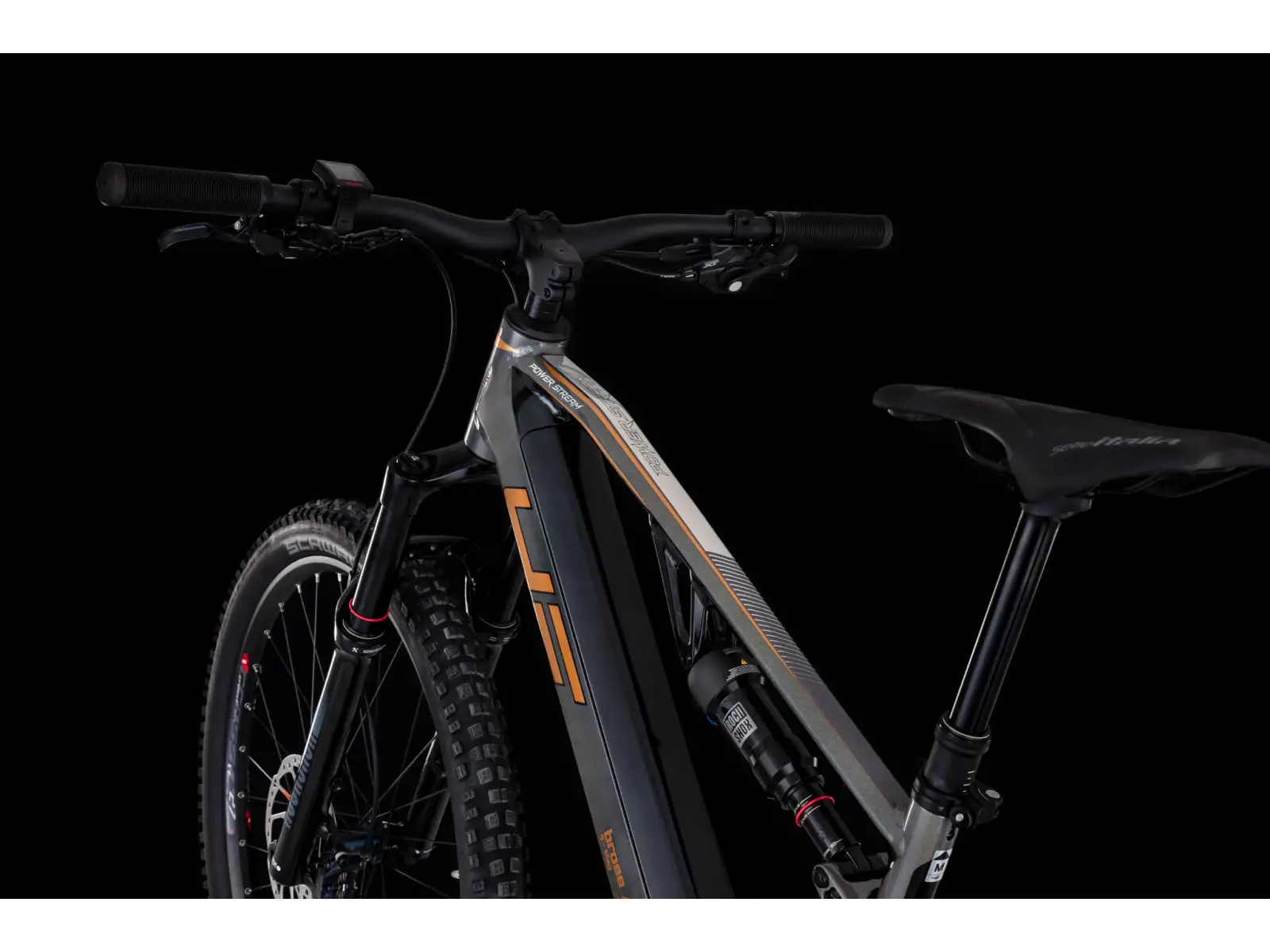 4EVER Powerstream Pro celoodpružené elektrokolo Chameleon/Bronze
