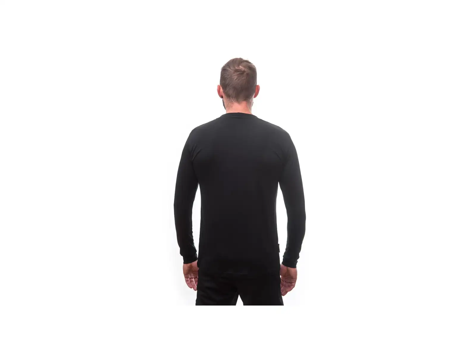 Sensor Merino Active PT Van Life pánské triko dlouhý rukáv černá