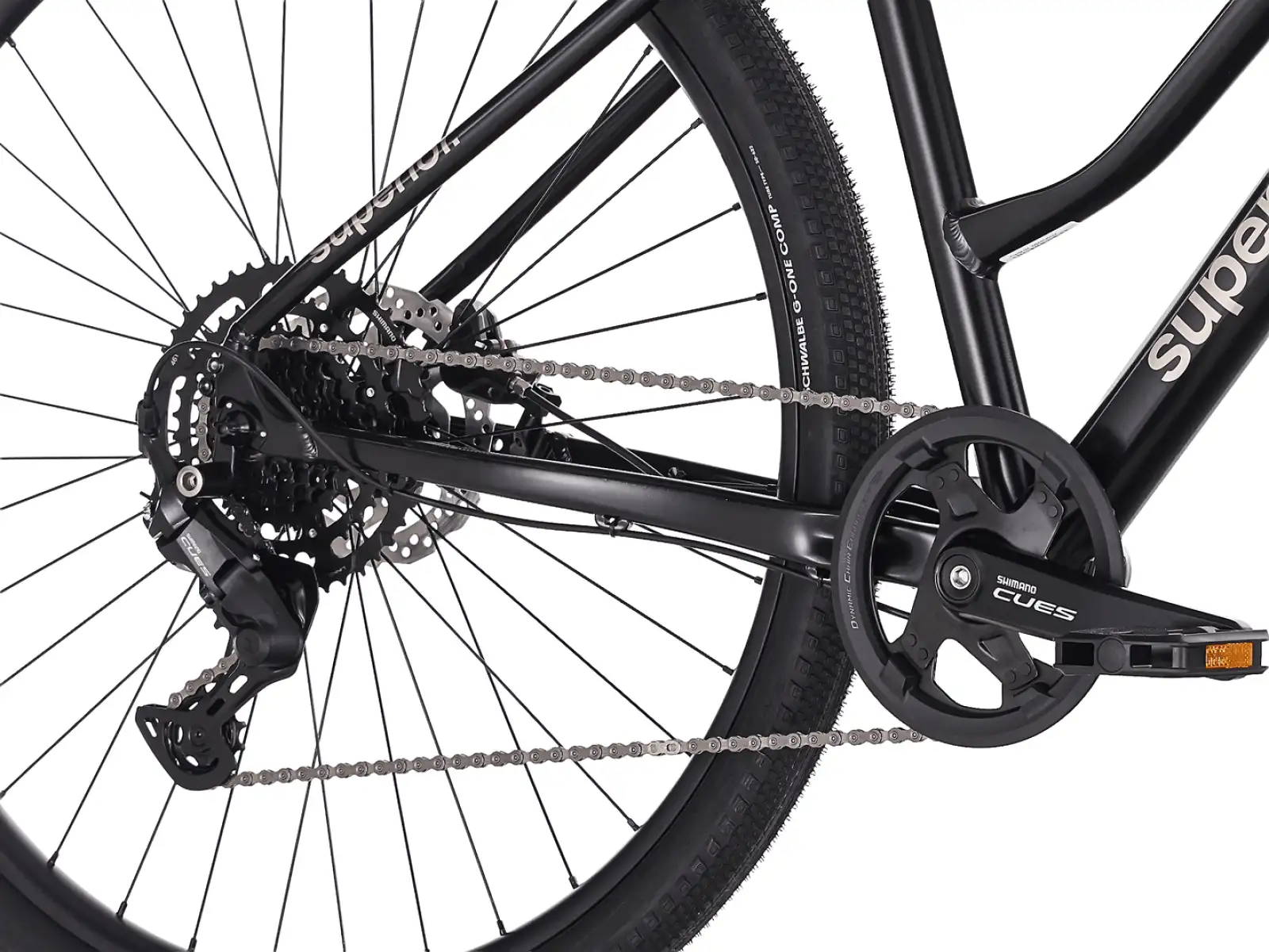 Superior Blox 6.4 MS městské kolo Matte Black