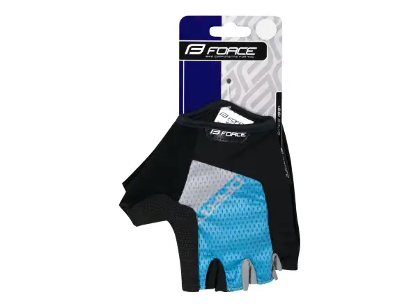 Force Darts Gel rukavice bez zapínání modrá/šedá