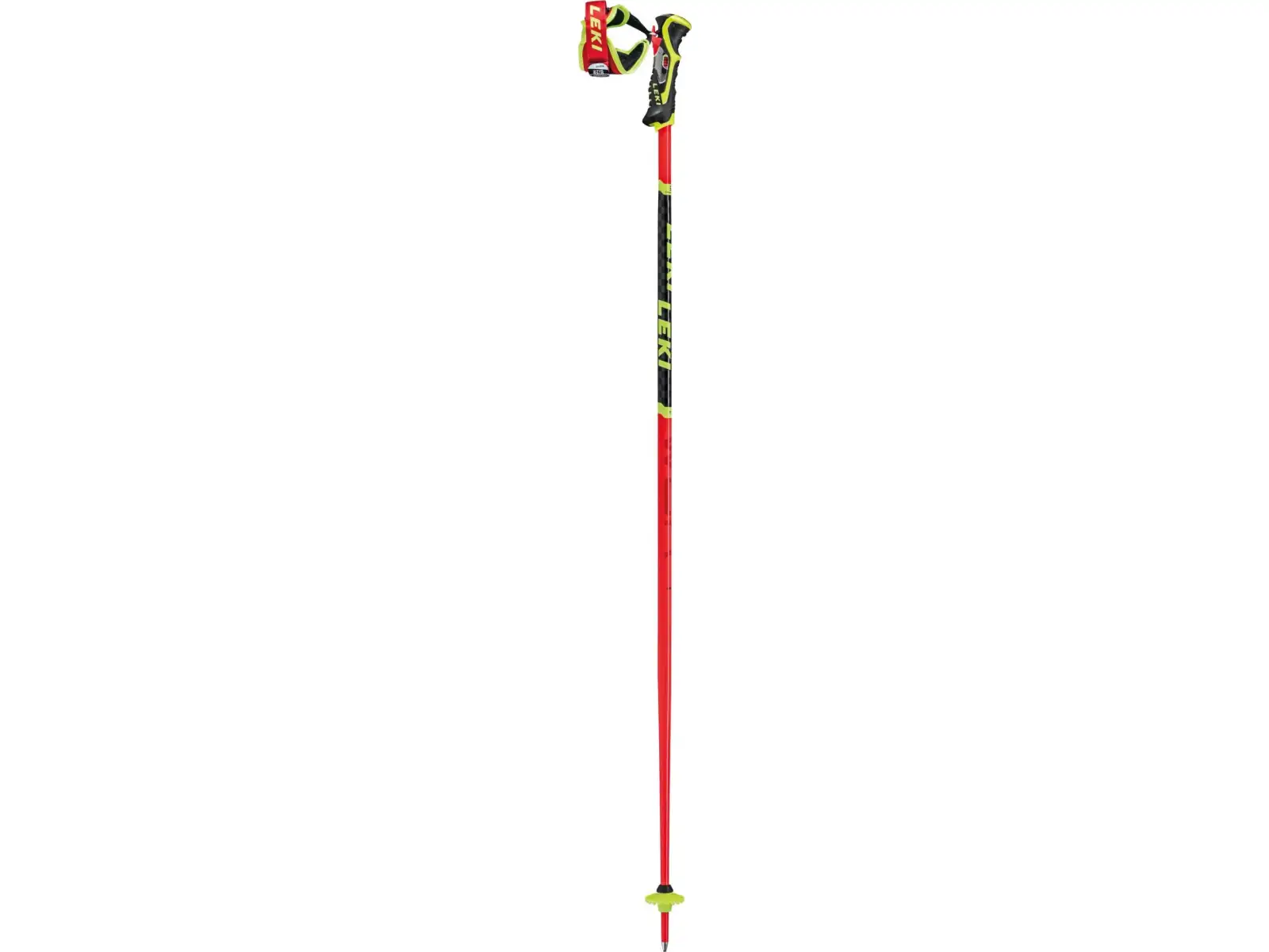 Leki WCR TBS SL 3D sjezdové hole fluorescent red/black/neon yellow