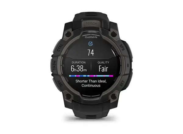 Garmin Instinct 3 Amoled 45 mm chytré hodinky Black/Black pásek