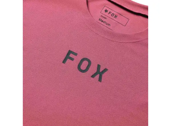 Fox Ranger Wordmark pánský dres krátký rukáv Berry