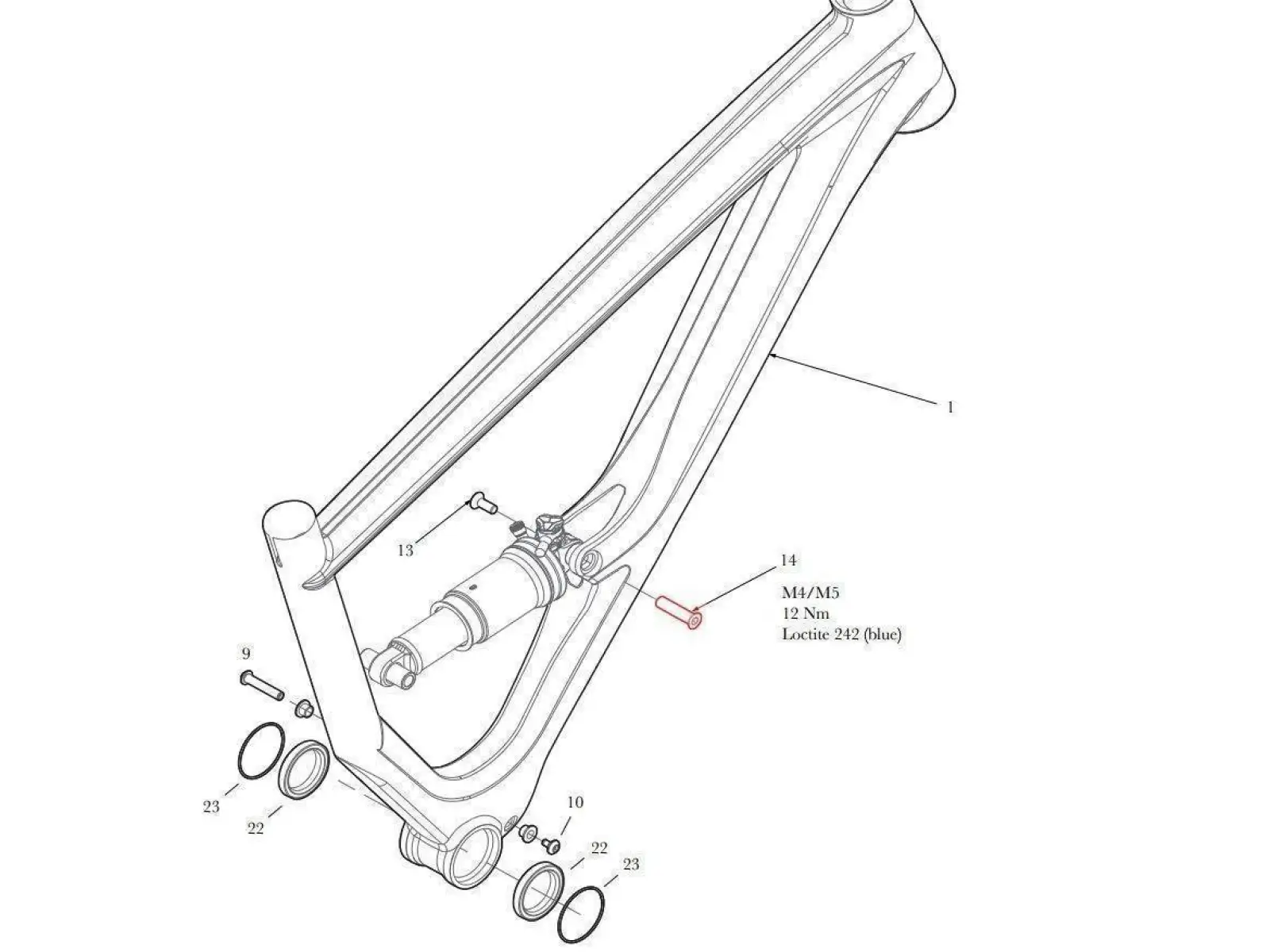 GT Zaskar 100 26/29" čep tlumiče