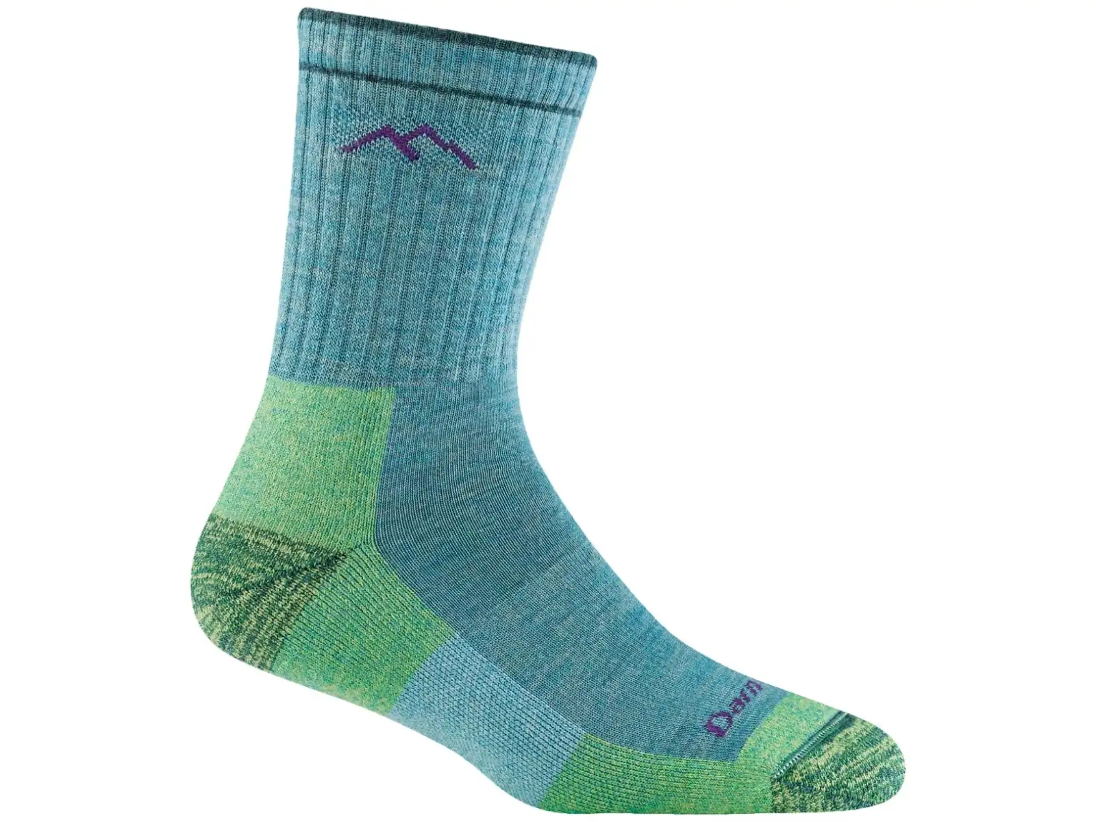 Darn Tough Hiker Micro Crew Midweight with Cushion ponožky Aqua Heather