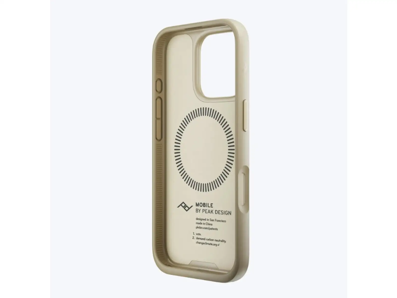 Peak Design Mobile Everyday Clarino Case iPhone 16 Pro obal na mobil Bone