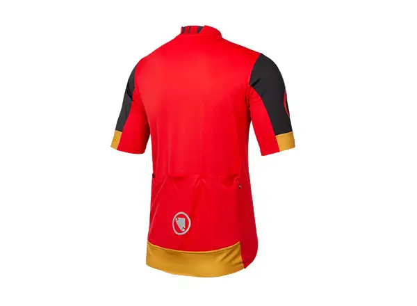 Endura FS260 pánský dres krátký rukáv Pomegranate