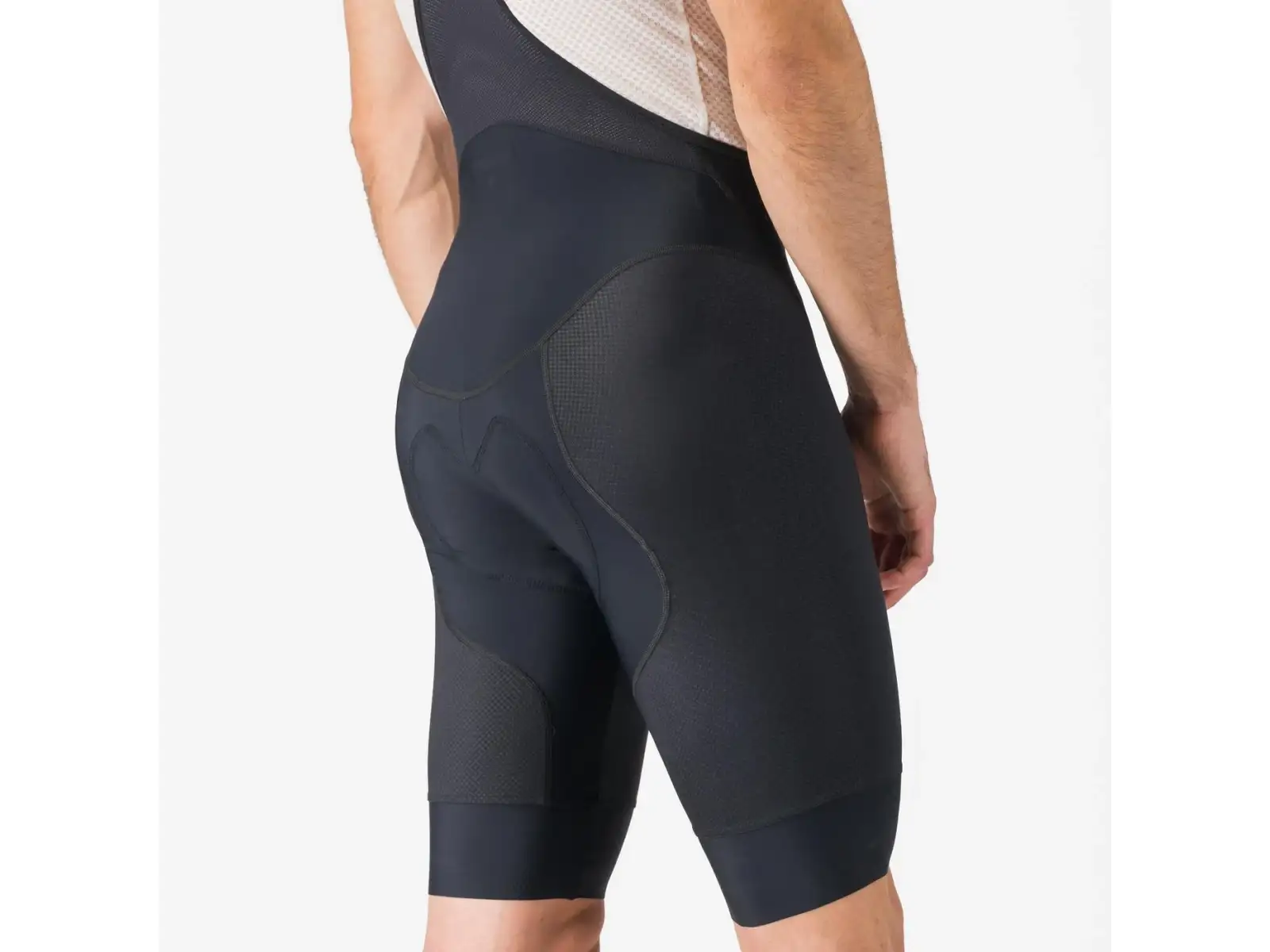 Castelli Competizione 2 pánské kraťasy s vložku a laclem Black