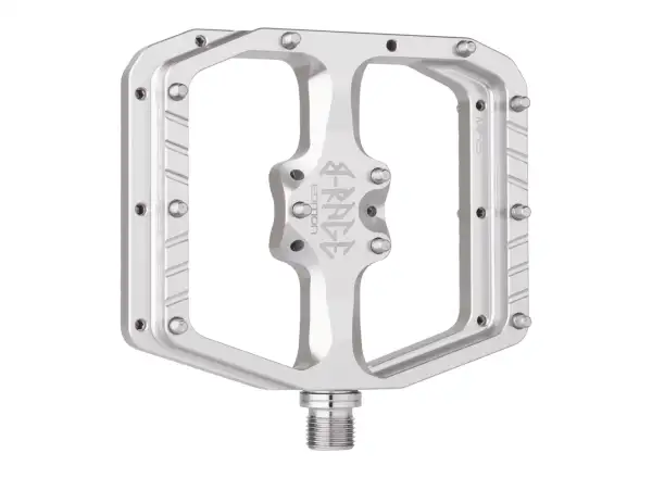 Burgtec Penthouse MK5 B-Rage Edition platformové pedály Rhodium Silver