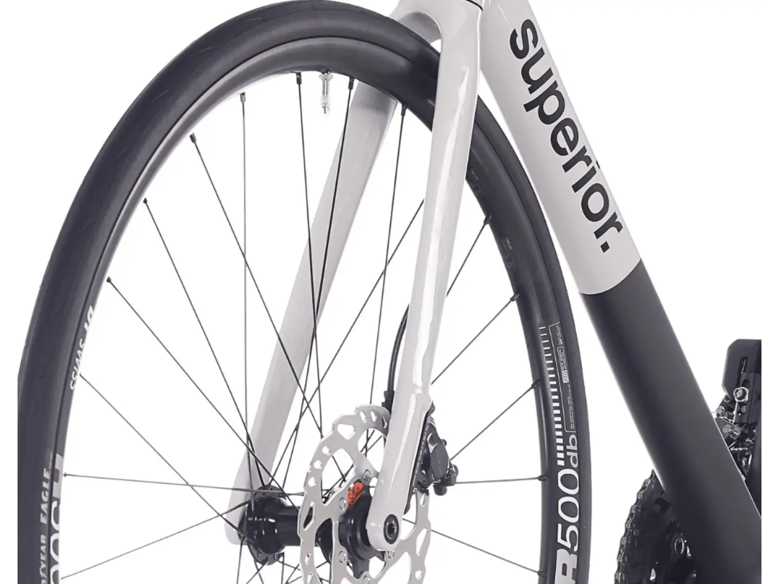 Superior RR 9.5 silniční kolo Matte Carbon / White
