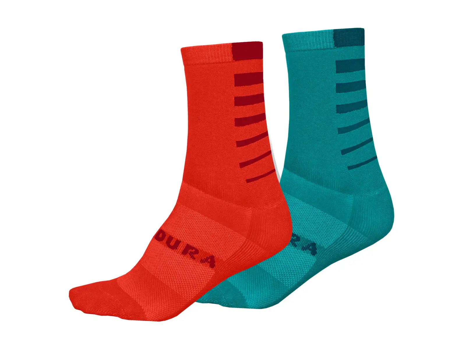 Endura Coolmax Stripe dámské ponožky (2 páry v balení) blue pacific vel. Uni