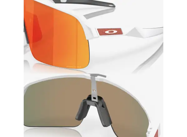 Oakley Sutro Lite sluneční brýle Matte White/Prizm Ruby