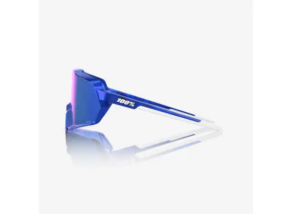100% Korbin RBH brýle Gloss Blue Holographic/HiPER Royal Blue Mirror Lens