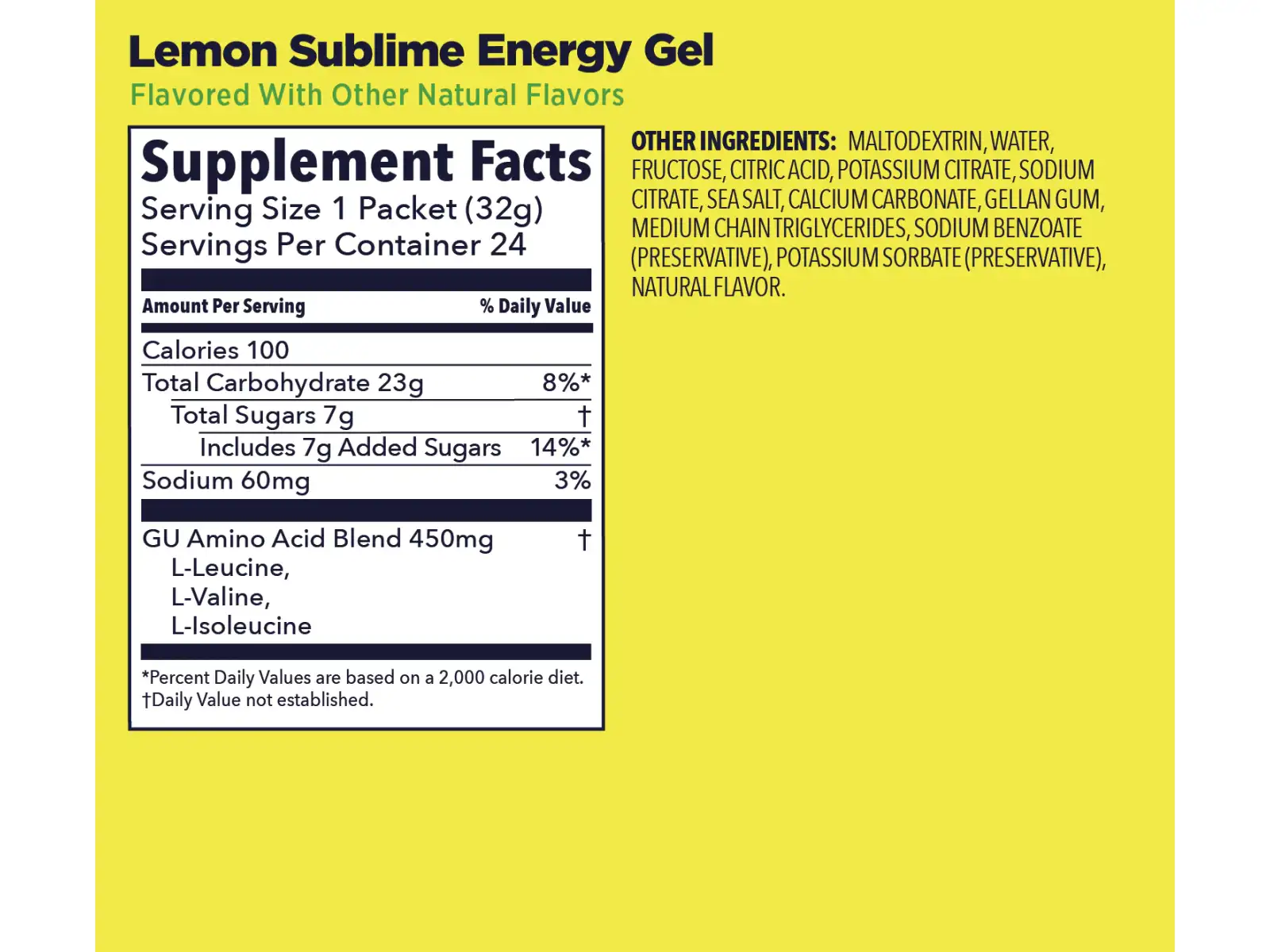 GU Energy Gel sáček 32 g Lemon Sublime