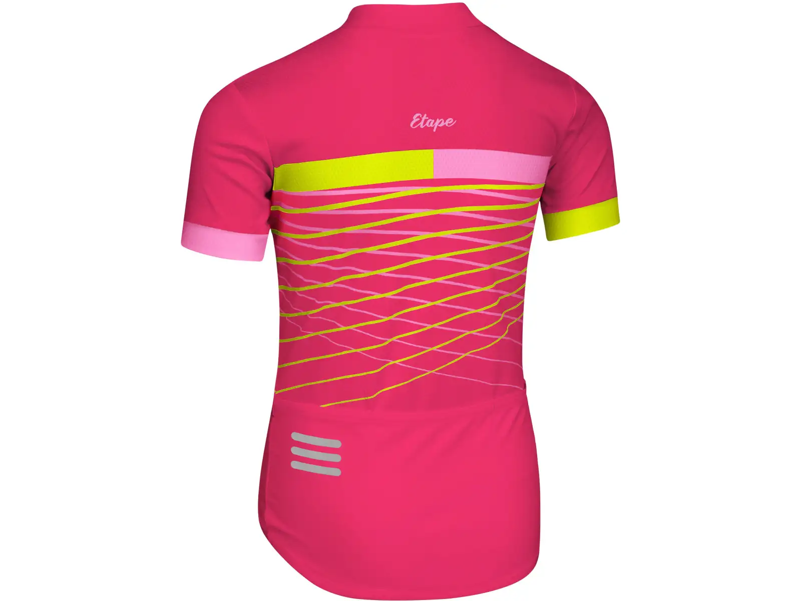 Etape Lucky dětský dres růžová/limeta