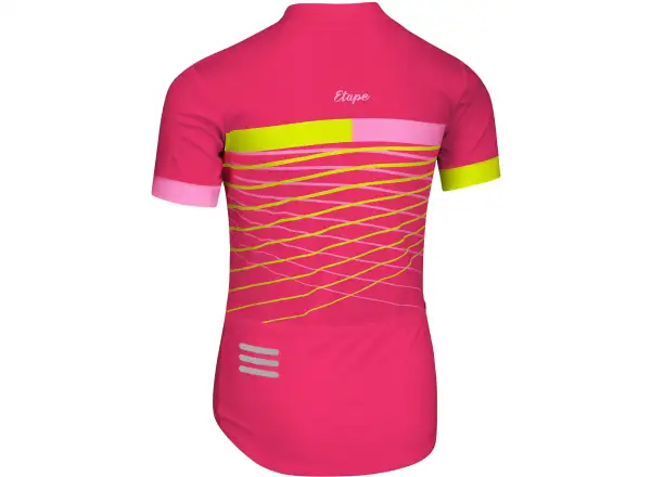 Etape Lucky dětský dres růžová/limeta