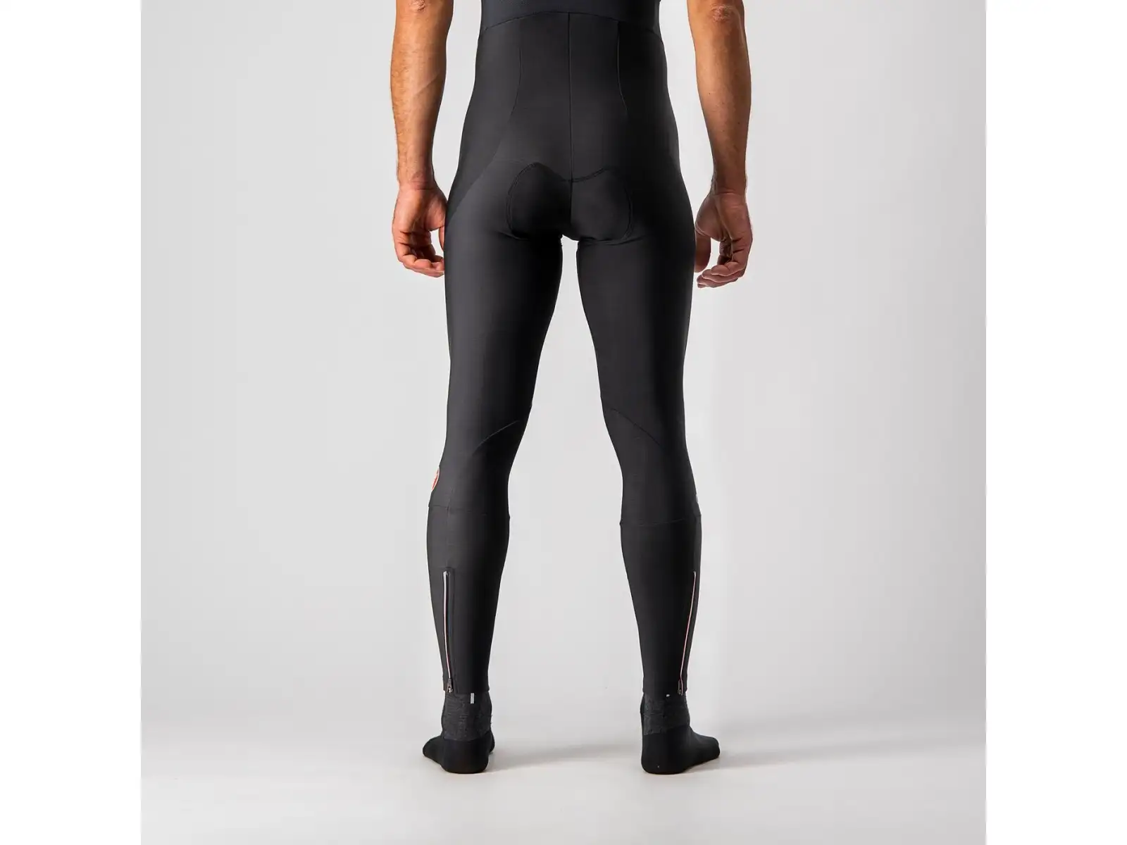 Castelli Entrata pánské kalhoty s laclem a vložkou Black