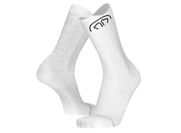 Sidas Run Anatomic Crew běžecké ponožky bílá